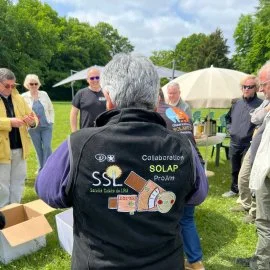 Rencontre conviviale avec les amateurs SOL'EX à l'Observatoire de Paris pour célébrer la collaboration SOLAP